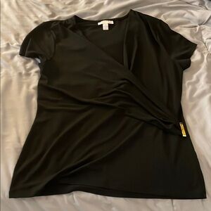 Elegant Black Women's Top